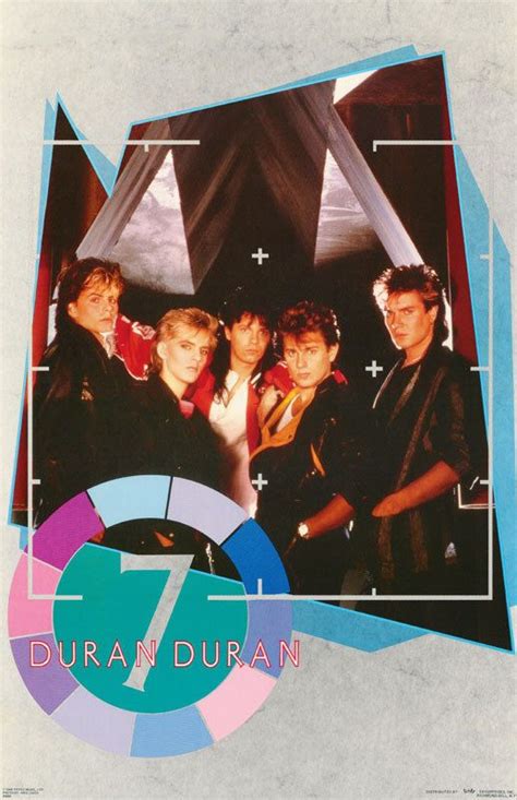 Duran Duran 7 Rare Vintage Poster By Shannonscollection On Etsy 2495