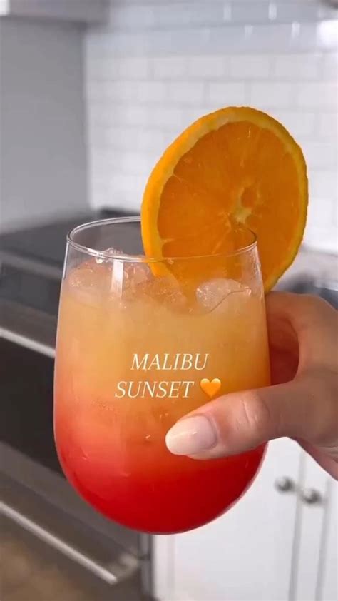 Malibu Sunset Cocktail Recipe Artofit