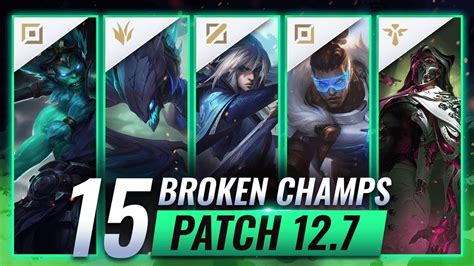 Most Broken Champions In Patch League Of Legends Predictions