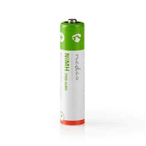 Rechargeable Nimh Battery Aaa V Mah Precharged Blister