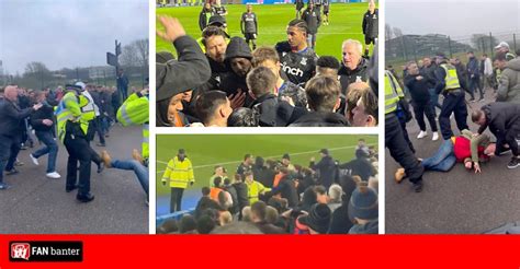 Brighton V Crystal Palace Marred With Fans Fighting And Players