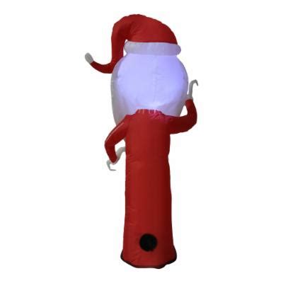 INFLABLE NAVIDEÑO ILUMINADO 1 22 M X 37 X 22 CM JACK SKELLINGTON SANTA