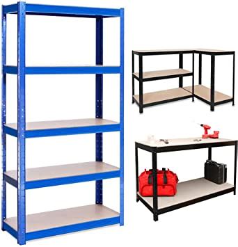 Amazon Autofu Heavy Duty Racking Storage Metal Shelves Tier