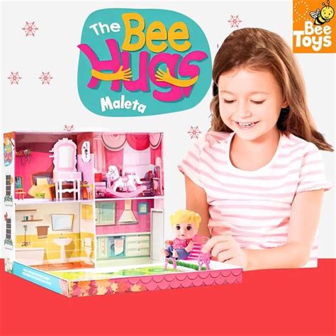 Boneca Bee Hugs Maleta O Presente Ideal Para Anivers Rios E Outras