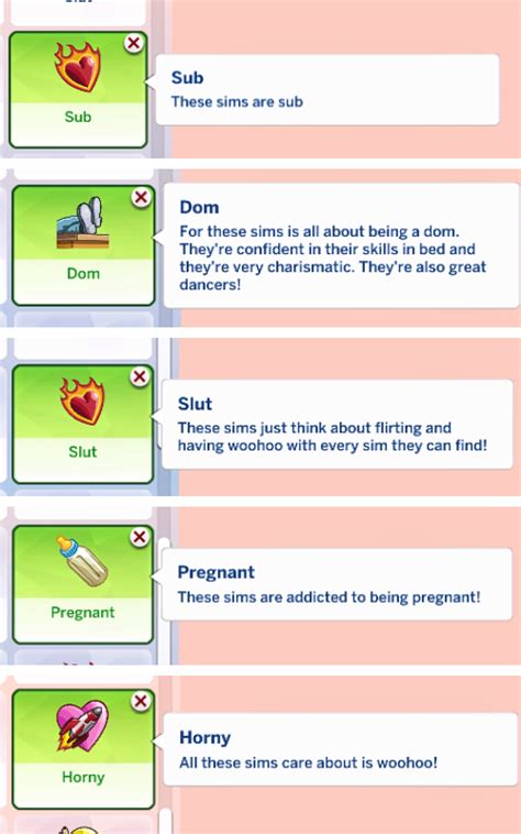 Six New Traits For The Sims Mod SexiezPicz Web Porn