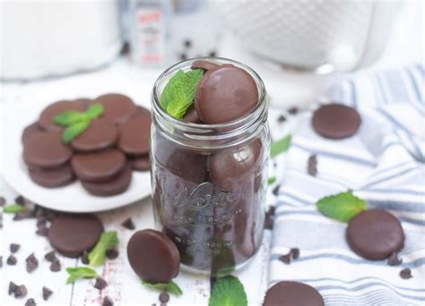 Girl Scout Cookie Thin Mints Copycat Recipe Mason Jar Recipe