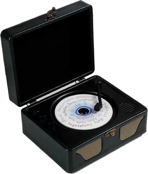 gkply bluetooth cd player  speakers mah portable desktop home