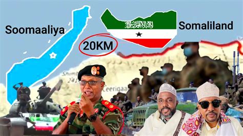 Taliyaha Ciidanka Qaranka Somaliland Oo Fariin Culus Ka Diray Magaalada