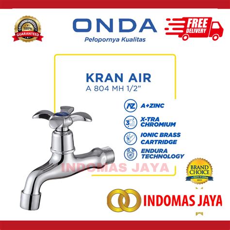 Jual ONDA Kran Air Tembok Taman A 804 MH 1 2 Shopee Indonesia