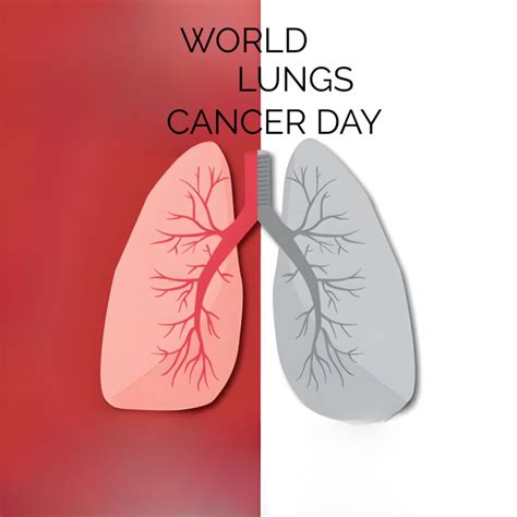 World Lung Cancer Day Template Postermywall