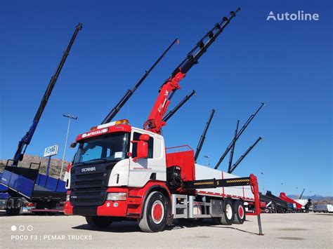 Scania P X Grua Hiab Hipro Euro Dump Truck For Sale Spain