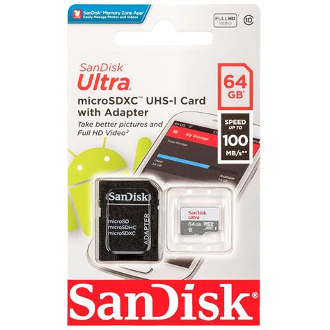 SanDisk 64GB Ultra Micro SD card - alphacomonline.com