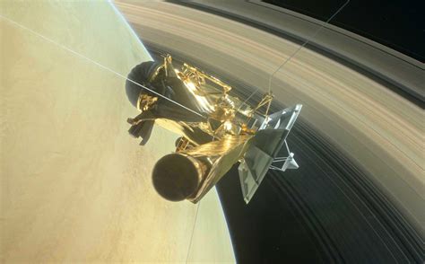 Dust Free Region Between Saturn And Its Rings Puzzles Cassini Scientists Sci News