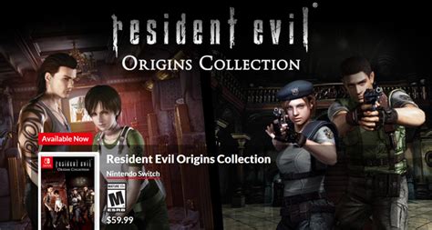 Resident Evil 0,1,4 for Nintendo Switch now available for purchase ...
