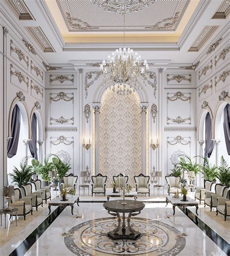 Elegant Living Room with Chandelier