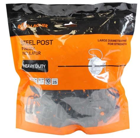 gallagher steel post pinlock insulator