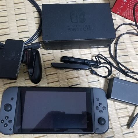 ゲームソフ Nintendo グレー 本体 の通販 by さわかつ s shopニンテンドースイッチならラクマ Switch ちゃづけ様