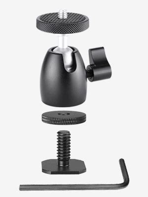 Neewer Mini Supporto Per Fotocamera Con Testa A Sfera Girevole Da 1 4