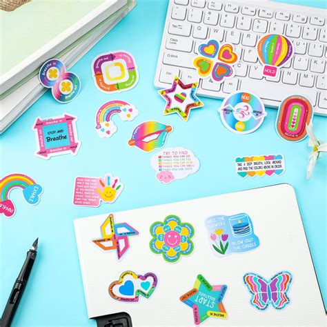 Snapklik Engrowtic Pcs Anxiety Sensory Stickers Sensory