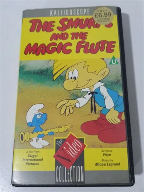 The Smurfs And The Magic Flute Vhs Video Tape Vgc £800 Picclick Uk