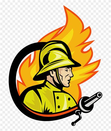 Fireman Clipart Fire Marshal - Fire - Png Download (#687913) - PinClipart