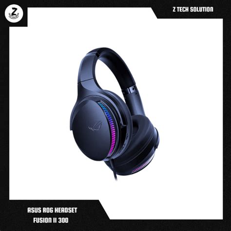 Asus Rog Fusion Ii 300 Virtual 71 Rgb Wired Gaming Headset Z Tech