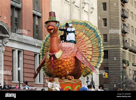 Balloons of the Macy's Thanksgiving Day Parade, NYC, USA Stock Photo ...