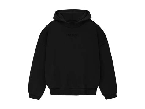 Sasom เสื้อผ้า Fear Of God Essentials Hoodie Jet Black Fw23 เช็คราคาล่าสุด