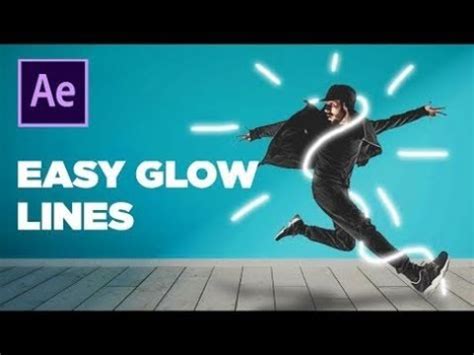 Dance Glow Effect Glowing Lines Effect In After Effects