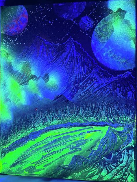 Illuminated Swamp Painting By Chris Nielsen Fine Art America