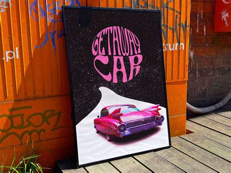 Taylor Swift "Getaway car" Album Cover Poster #2 - lylyprint.com