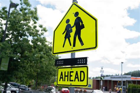 Children Crossing Street On Crosswalk Stock Photo - Image of arms, children: 58065906