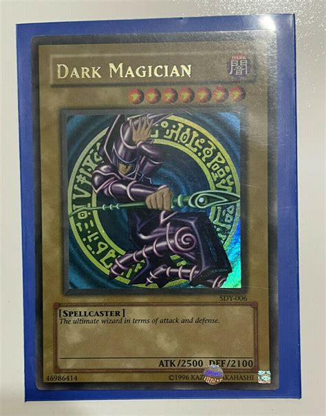 Mavin | Dark Magician SDY-006 LP Ultra Rare Holo Unlimited Yugioh Card ...