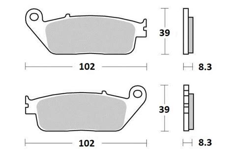 Plaquette De Frein Ferodo Pour Moto Triumph 1200 Bonneville 2016 1 AV