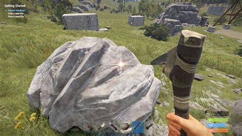 Rust How To Get Stone With Without Tools Gamer Empire