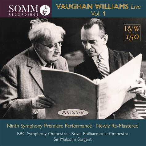 Ralph Vaughan Williams Orchestral Works Vol 1 Live BBC Symphony