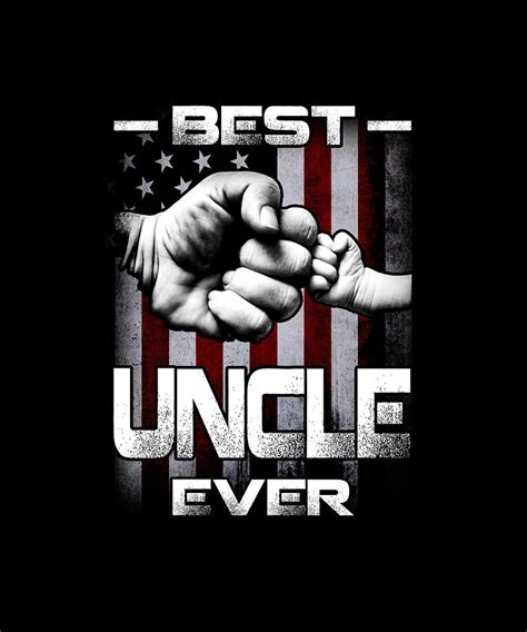 Best Uncle Ever Fist Bump Drawing By DHBubble Pixels