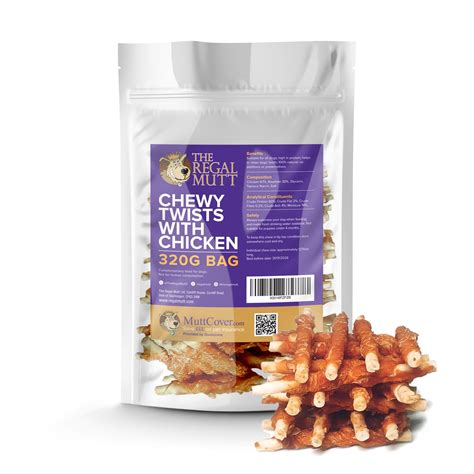 chewy twists  chicken  regal mutt
