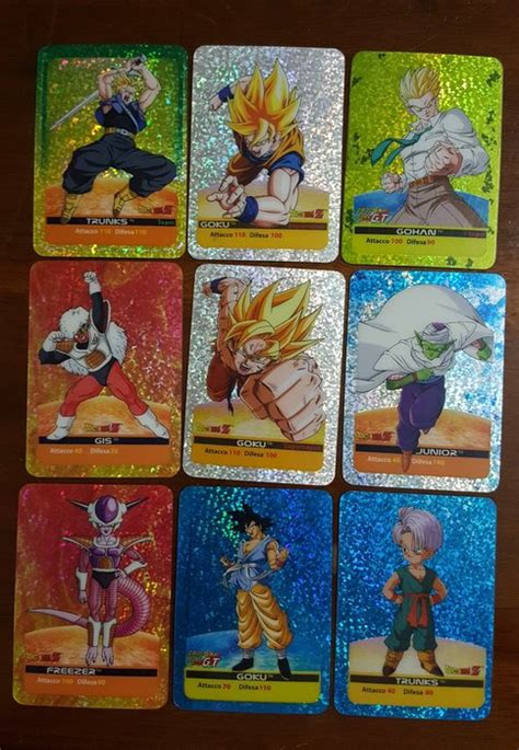 Adibas Dragon Ball Z Trading Card Vintage Lamincard Catawiki