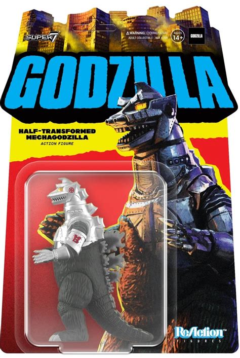 Super7 Toho ReAction Figure Mechagodzilla 1974 1 2 Transformed Wave 2