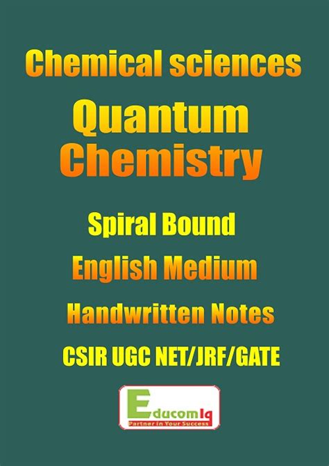 Coordination Chemistry Handwritten Notes Chemical Sciences Net Csir