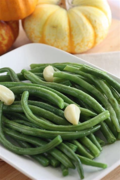 Microwave Garlic Green Bean Recipe | Catch My Party