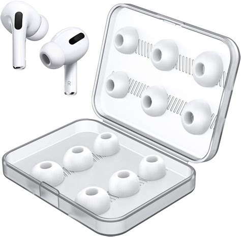 Alxcd Ear Gel For Iphone Earpods Ear Buds Tips 4 Pair Anti Slip Soft Silicone