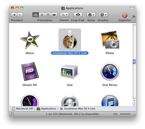 Créer un disque ou une clé USB dinstallation Mac OS X Lion À Voir