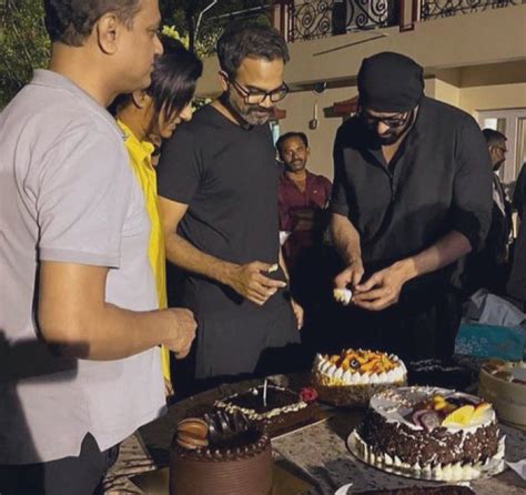 Filmmaker Prashanth Neel Celebrates Birthday On Salaar Set With Prabhas