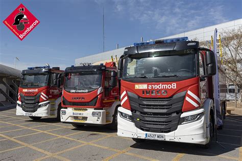 El Consorcio Provincial de Bomberos incorpora tres nuevos vehículos a