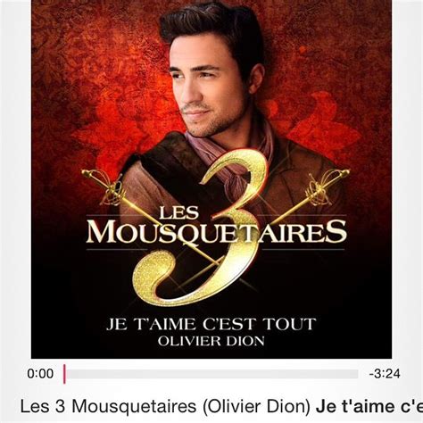 La Chanson Je T Aime C Est Tout Interpr Ter Part Olivier Dion