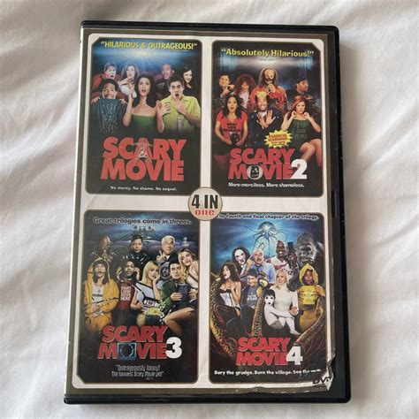 Scary movie 1-4 All for in 1 DVD 📀 - Depop