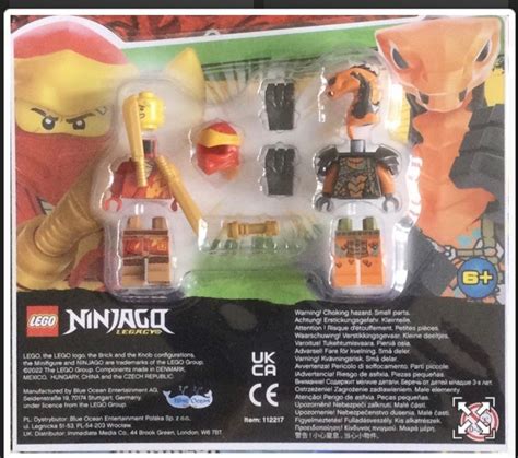 Lego Ninjago Kai Vs Boa Destructor Minifigure Pack 興趣及遊戲 玩具 And 遊戲類