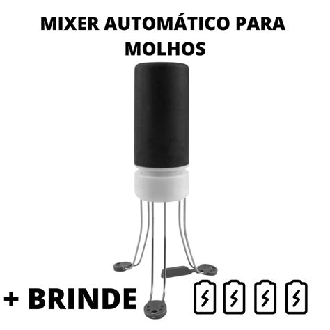 Misturador automático para cremes molhos e sopas Shopee Brasil